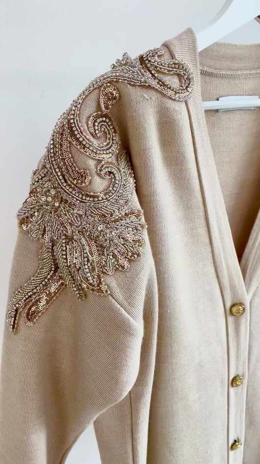 Embellished cardigan