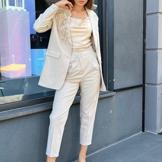 Beige blazer